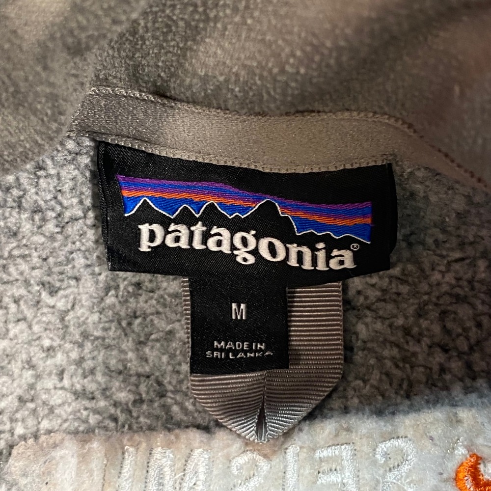 Patagonia Better Sweater Sz M Womens Grey Gorpcore Full Zip Fleece Jacket - Picture 5 of 11